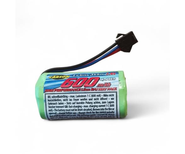 7.4V 600mAh LiION Battery, replacement battery