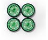 1:10 Wheel Set, model accessory, green 10-spoke
