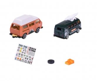 kustomcity tiki mr.g. vw bus 2台セット Buy VW The Originals 2 Pieces Set Adventure online | Majorette