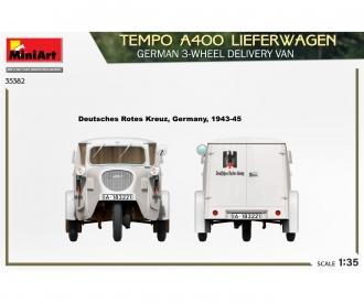 1:35 Tempo A400 Lieferwagen RK 3Rad