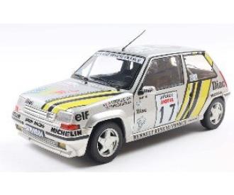1:18 Renault 5 GT Turbo MK2 #17 silver 1:18 Renault 5 GT Turbo MK2 #17 silver