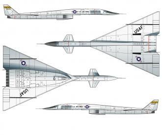 Italeri XB-70 Valkyrie Aircraft Model Kit 1:72