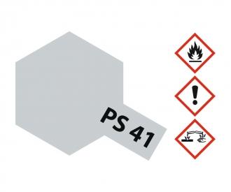 PS-41 Bright Silver, polycarbonate spray paint