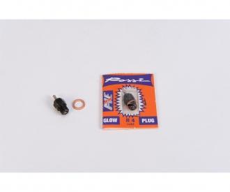 Glow Plug Rossi R4, engine part, cold grade