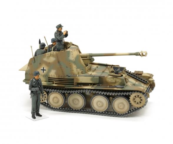 1:35 Ger. Marder III M, plastic model assembly kit