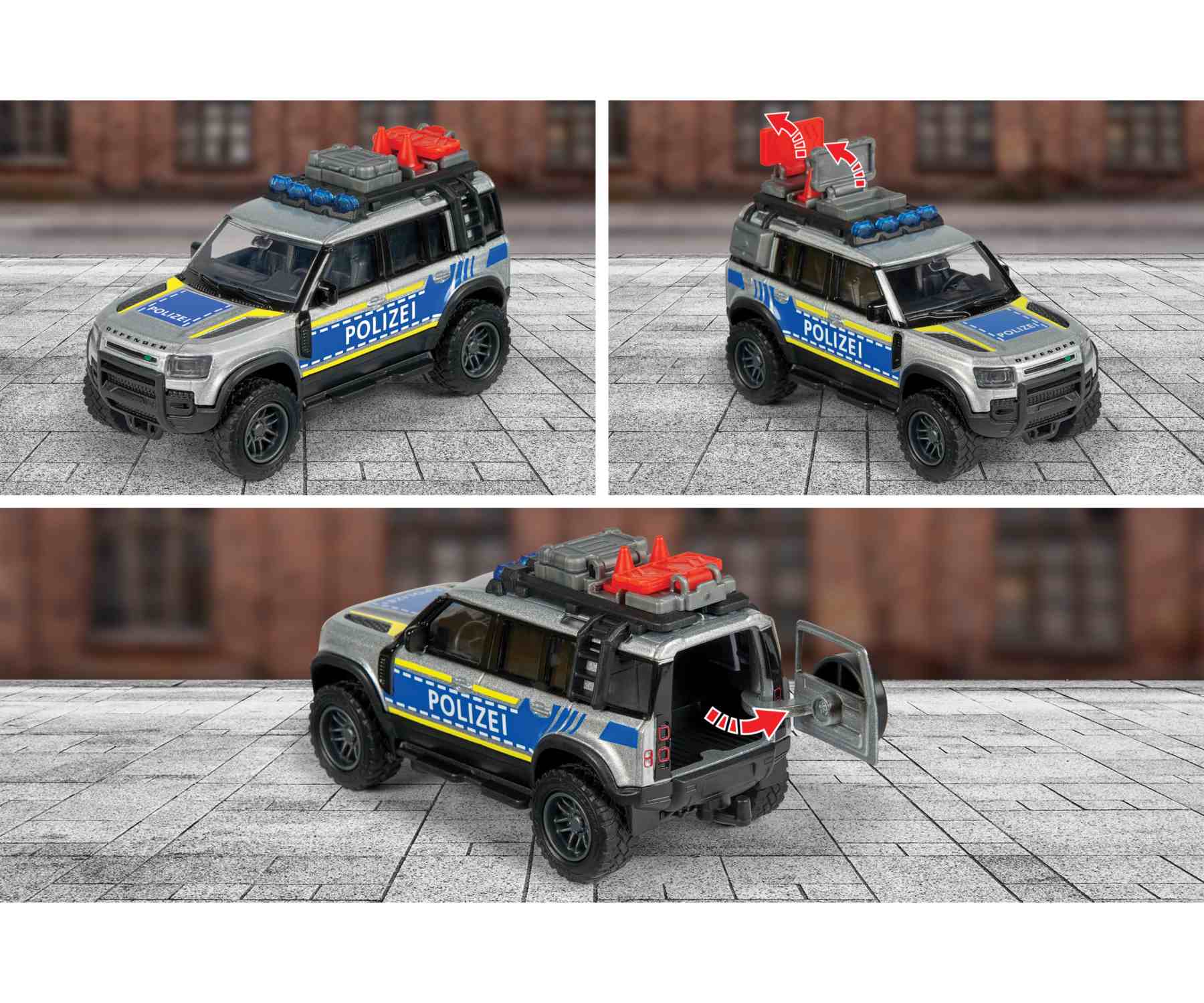 Miniature Majorette Land Rover MSF - 1/43 - Séries Limitée France - MIB
