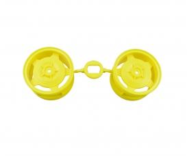 Rear Buggy Wheels, RC spare part, 60/35 pair