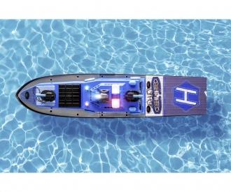 RC Police Boat 2.4G 100% RTR