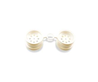 Rear Wheel Wild One white (2) 4P 58525