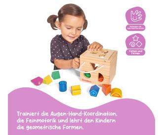 Eichhorn Shape Sorting Cube