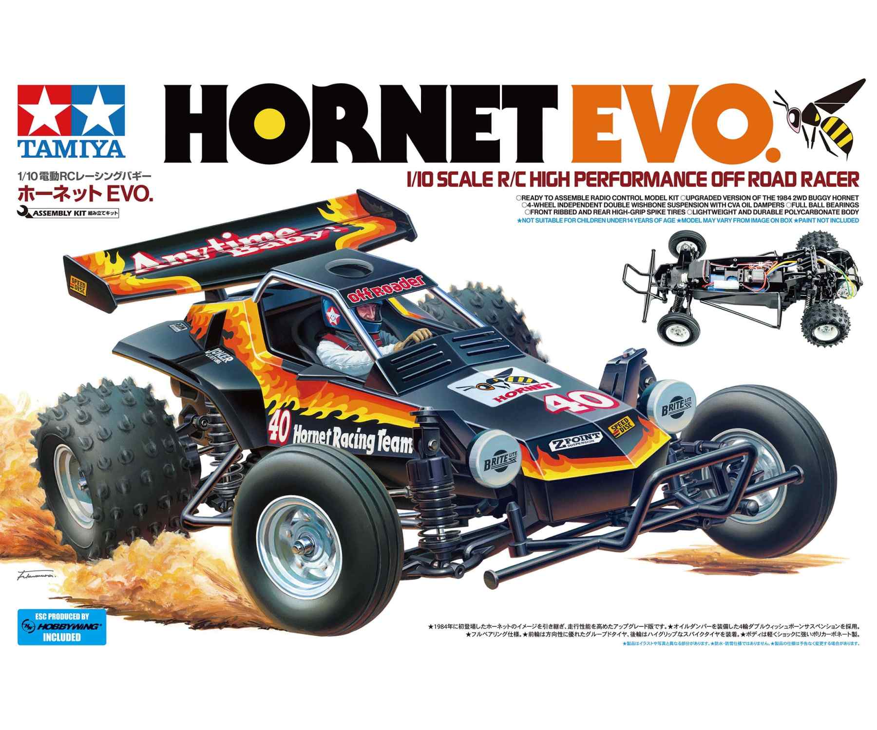 Buy 1:10 RC Hornet EVO. online | Tamiya