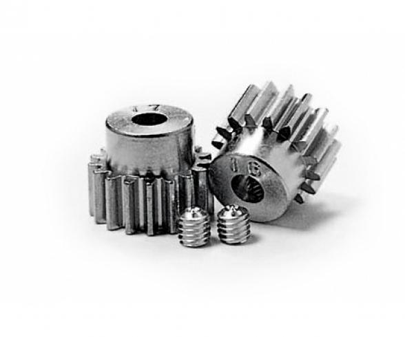 Pinion Gear-Set 16/17T Alu M0.6 for RC Chassis