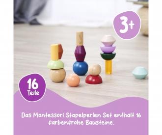 Eichhorn Montessori Stapel-Perlen