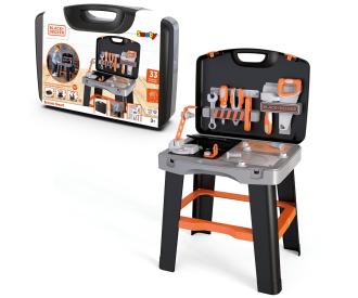 Smoby Black+Decker Werkbank im Koffer