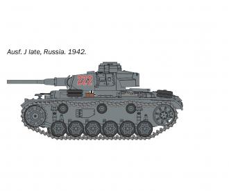 Italeri Pz.Kpfw. III Ausf. J/L/M/N Model Kit