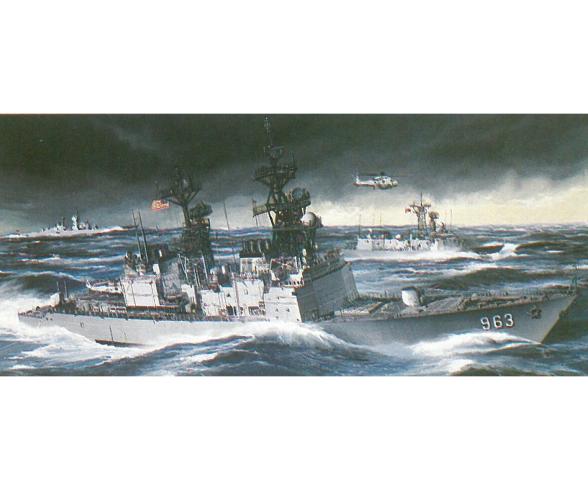1:350 U.S.S. Spruance DDG-963