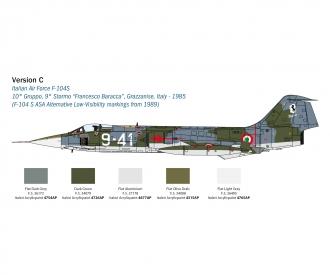 Italeri F-104G/S Starfighter Model Kit 1:32