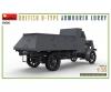 1:35 Brit. WWI LKW B-Typ gepanzert