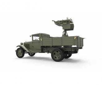 1:35 Sowjetischer 1,5t LKW Vierling M-4 Maxim(2)