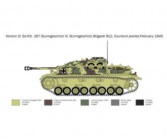 Italeri Sturmgeschütz IV model kit 1:35 scale