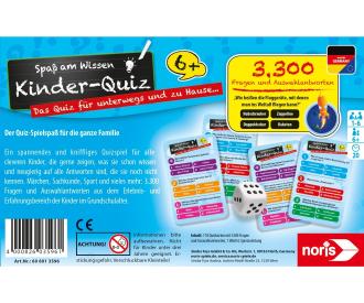 Kinder Quiz für schlaue Kids blau