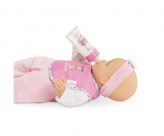 Corolle Bib & Magic Milk Bottle