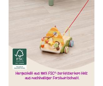 Eichhorn Bee Happy Pull-along Wagon