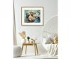 Pair of Otters 24 x 30 cm - Painting by Numbers