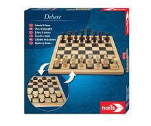Deluxe Wooden - Échecs et dames