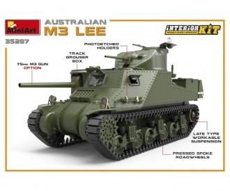 1:35 Intérieur de la M3 Lee australienne