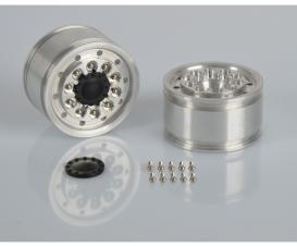 1:14 Alum. Fr. wide wheel (2)driv. axle