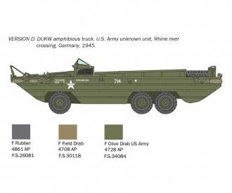 DUKW Amphibious Truck Model Kit 1:72 Scale