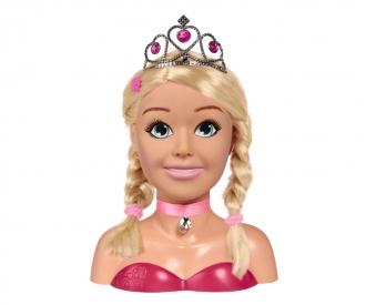 Steffi LOVE Girls Prinzessin Schmink-& Frisierkopf