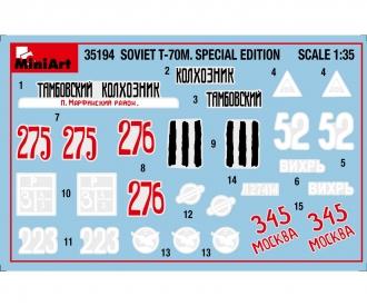 1:35 Sowjetischer T-70M Leicht Panzer (5) Sp.Ed.