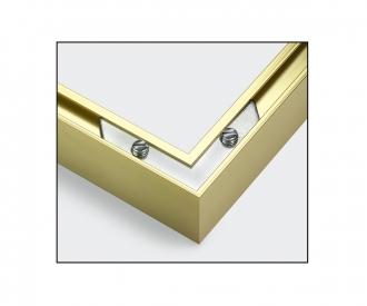 2 Aluminium Frames Gold 24 x 30 cm - Painting by Numbers
