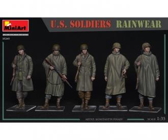 1:35 Fig. Soldats américains avec vêtement de pluie(5)