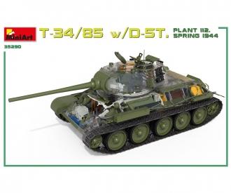 1:35 T-34/85 w/D-5T Plant 112 Fj.44 Int.