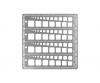 Modeling Quadrat Schablone 1-10mm (4) PE