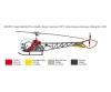 OH-13 Scout Helicopter Korea War Model Kit
