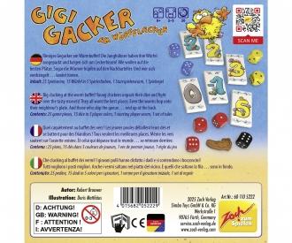 Gigi Gacker am Würfelacker