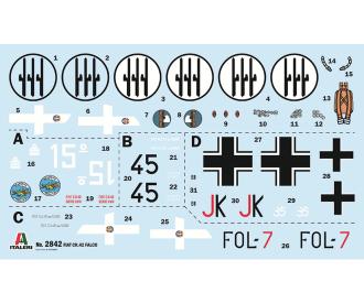 Italeri FIAT CR.42 Falco 1:48 Fighter Kit