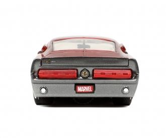 Marvel Star Lord 1970 Ford Mustang 1:24