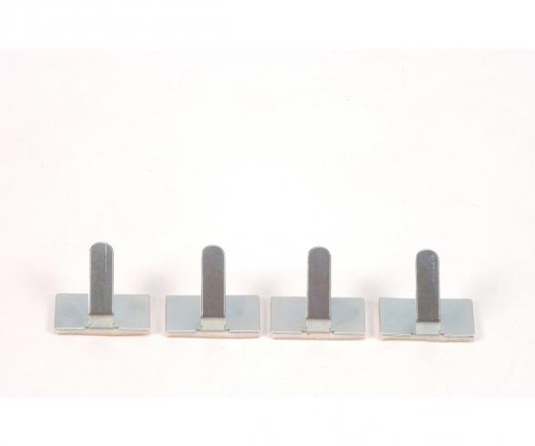 Cable Clip 4 pcs., model accessory, self-adhesive