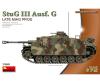 MiniArt StuG III Ausf. G 1:72 Plastic Model Kit