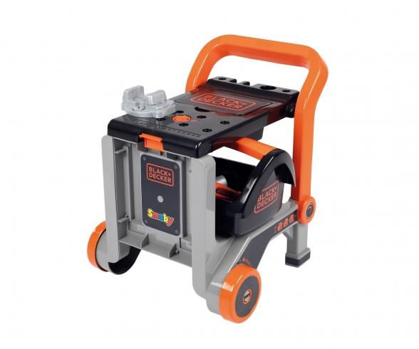 Smoby Black+Decker Werkbank 3-in-1 + Werkzeugkiste