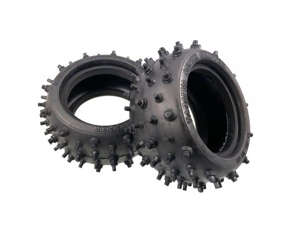 38 mm Egress, rear stud-spike tires, RC accessory