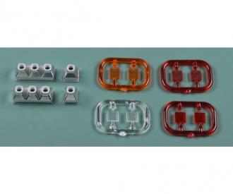 1:14 3+1-section Trailer Taillight, model part