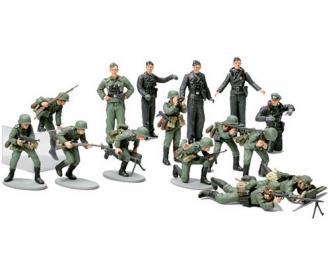 1:48 WWII German Infantry Figure Set, model kit