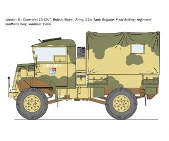Italeri Chevrolet 15 CWT 1:35 Plastic Kit