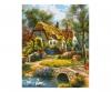 Old English Cottage Malen nach Zahlen